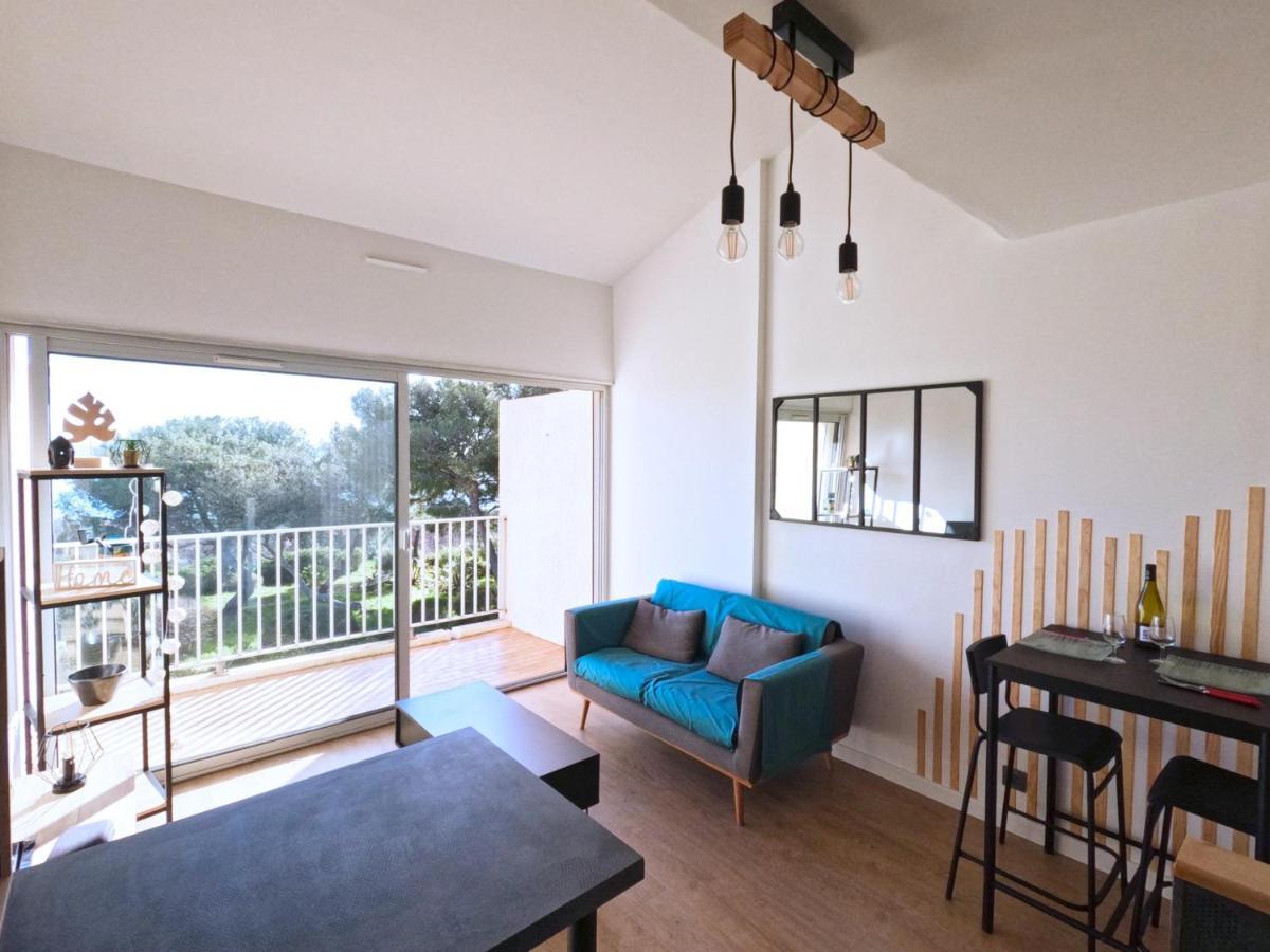 Appartement Hyeres - Costebelle Duplex Vue Mer Balcon Residence Privee Parking - Marie Caroline Екстериор снимка