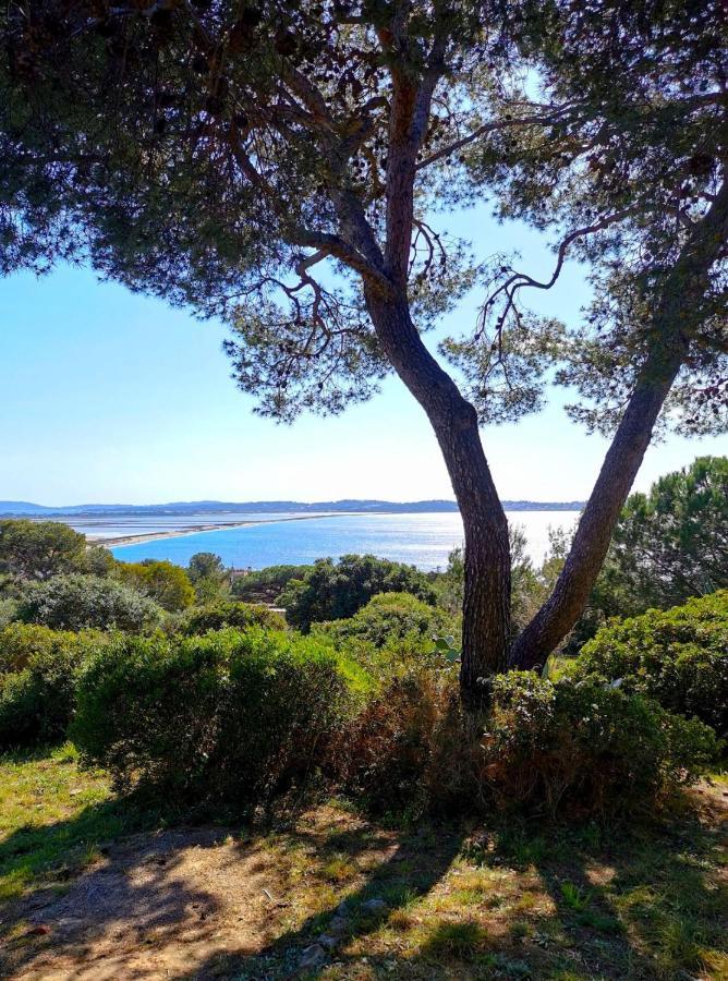Appartement Hyeres - Costebelle Duplex Vue Mer Balcon Residence Privee Parking - Marie Caroline Екстериор снимка